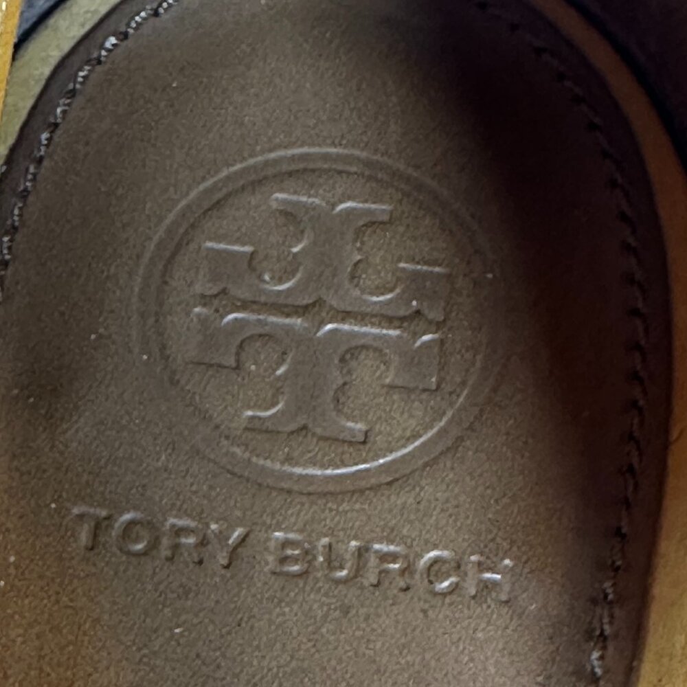 Tory Burch Size 9.5 Golden Flats - Picture 4 of 16